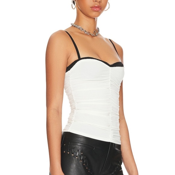 Renzo Tube Top in Creme by Miaou NWT - Picture 4 of 5